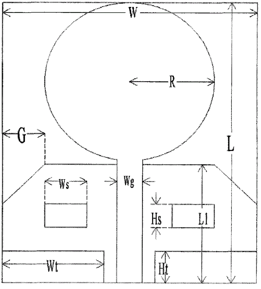 Controllable three-trapped-wave ultra-broadband antenna