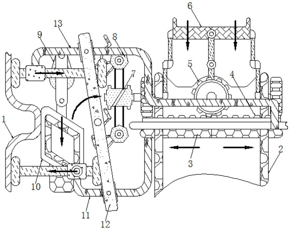 Oil immersion device for solving problems that oil is polluted and workpieces are difficult to take and place