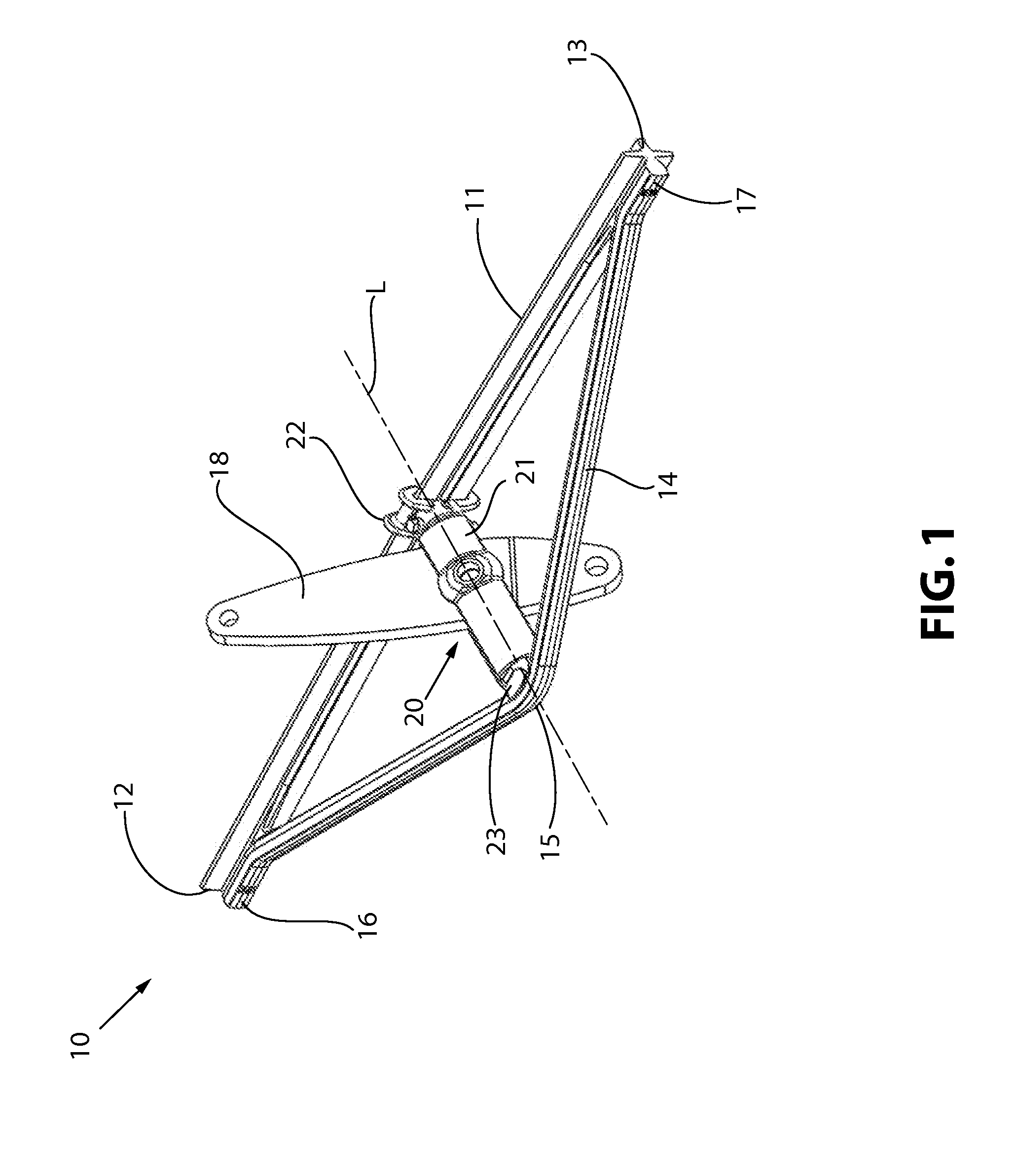 Universal brake beam strut