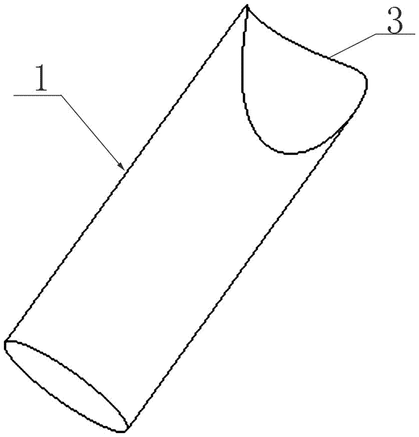 Construction method of large-section through circular tube steel members