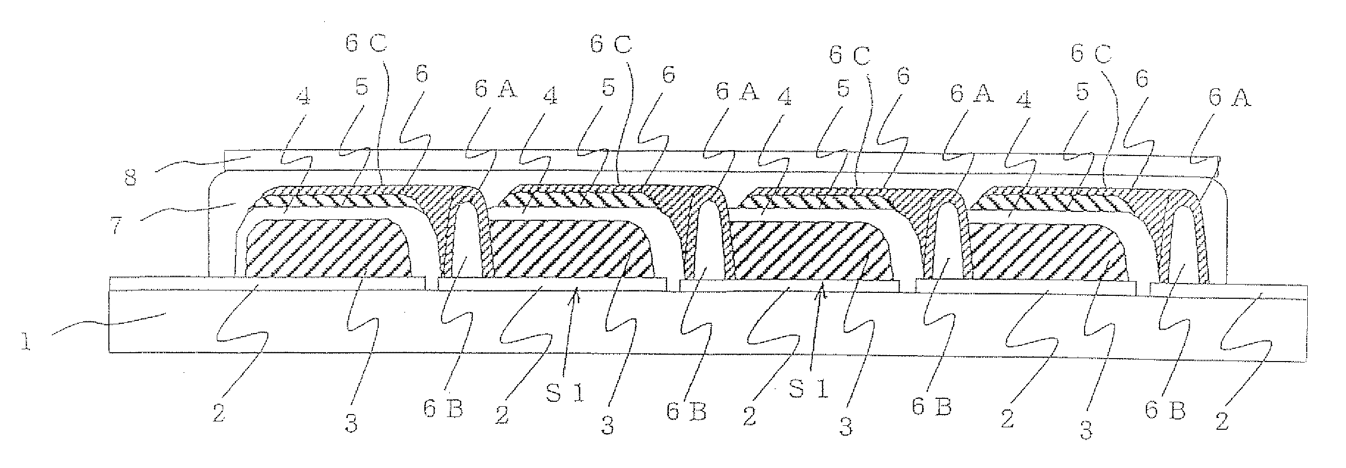Dye-sensitized solar cell module and method of producing the same