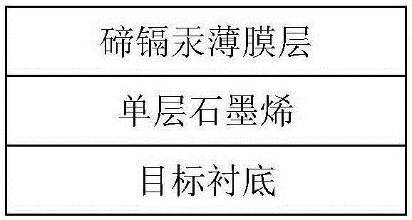 A kind of preparation method of transferable mercury cadmium telluride thin film