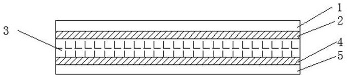 Wall panel composed of composite boards and preparation method of wall panel