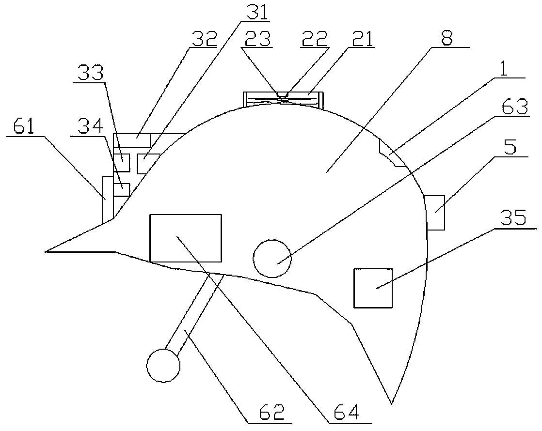 Multifunctional construction record safety helmet