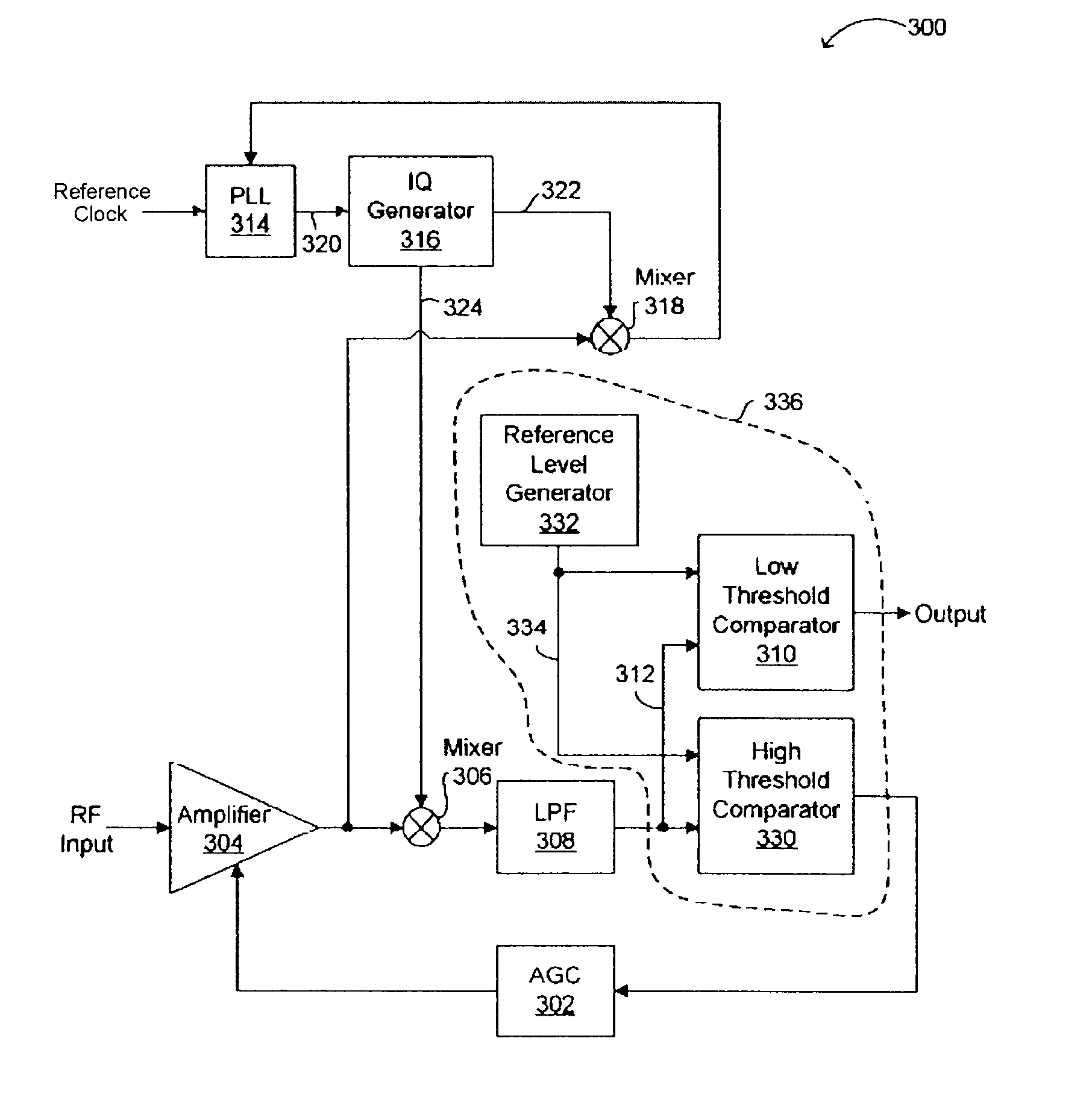Dual threshold demodulation in an amplitude modulation radio receiver