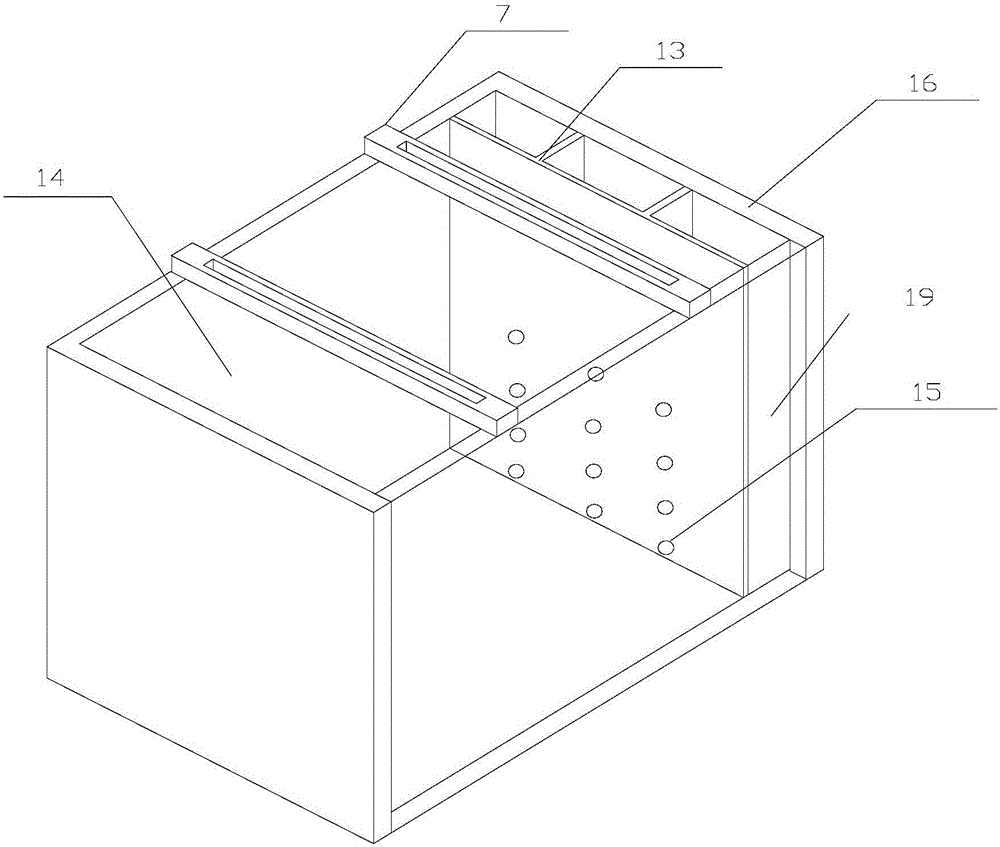 Testing device and method of foundation pit excavation rock soil centrifuge