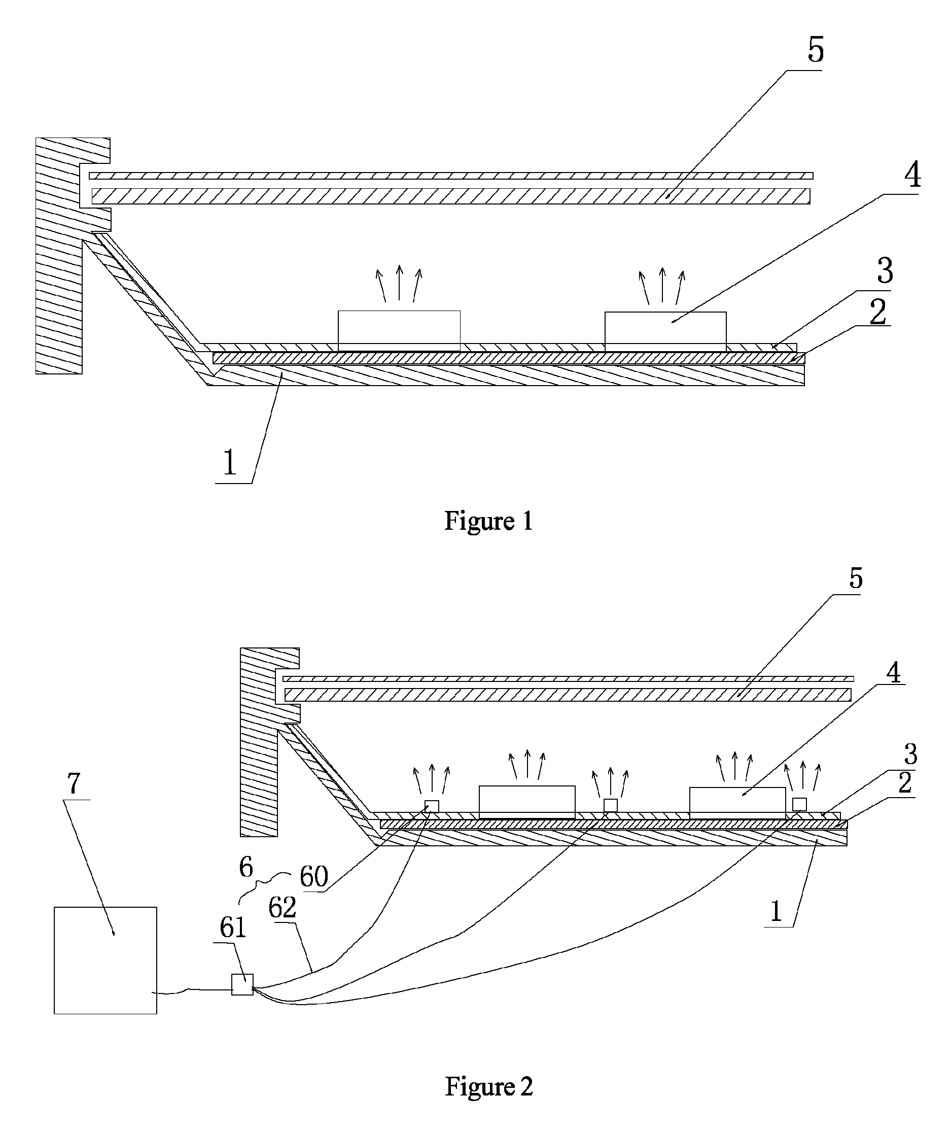 Direct-light backlight module with assisting solar light and liquid crystal display device