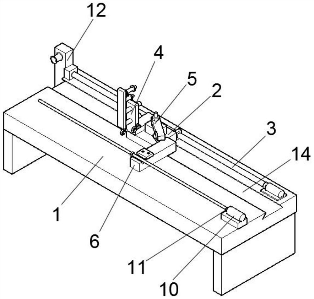 A urea heating tube heating wire winding device