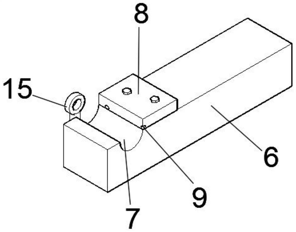 A urea heating tube heating wire winding device