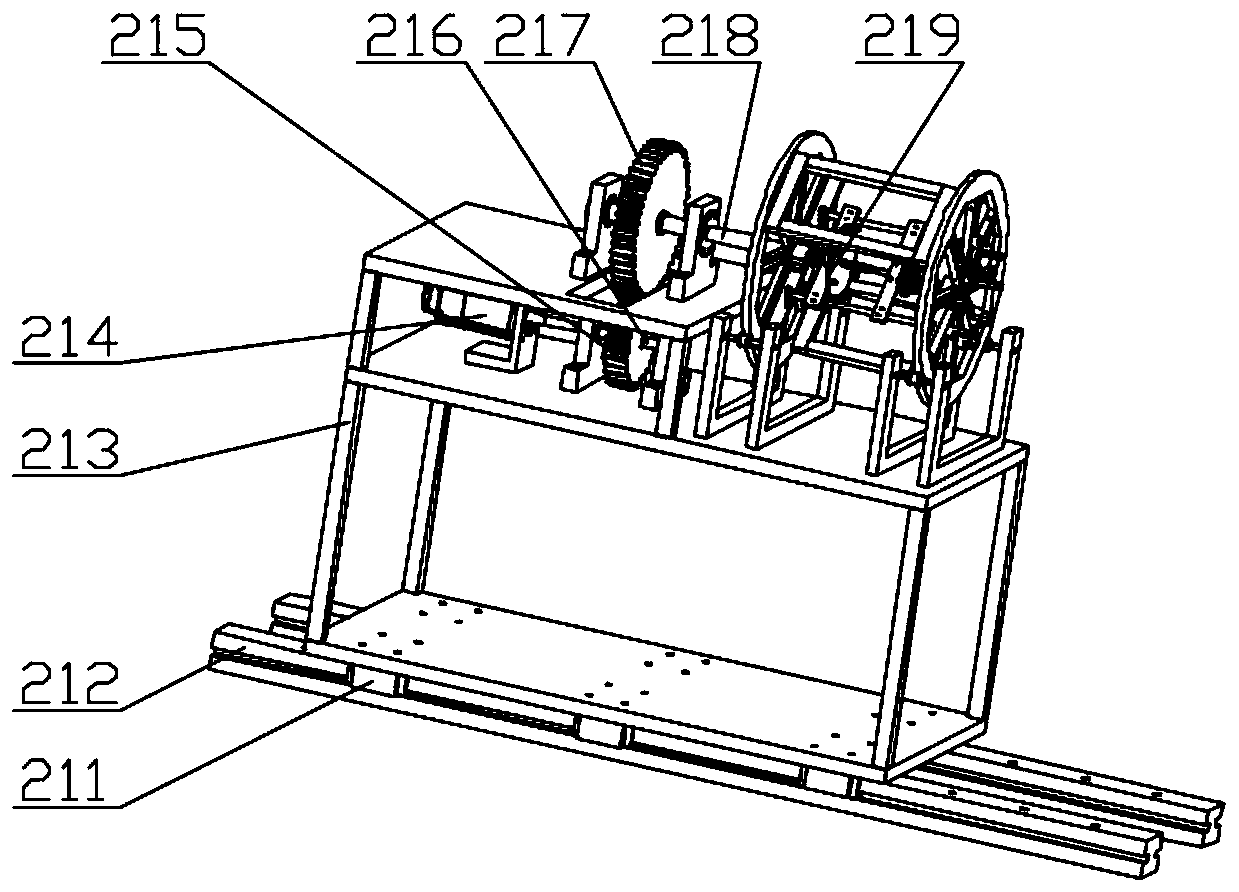 Rotating drum reinforcing pipe welding equipment and welding method