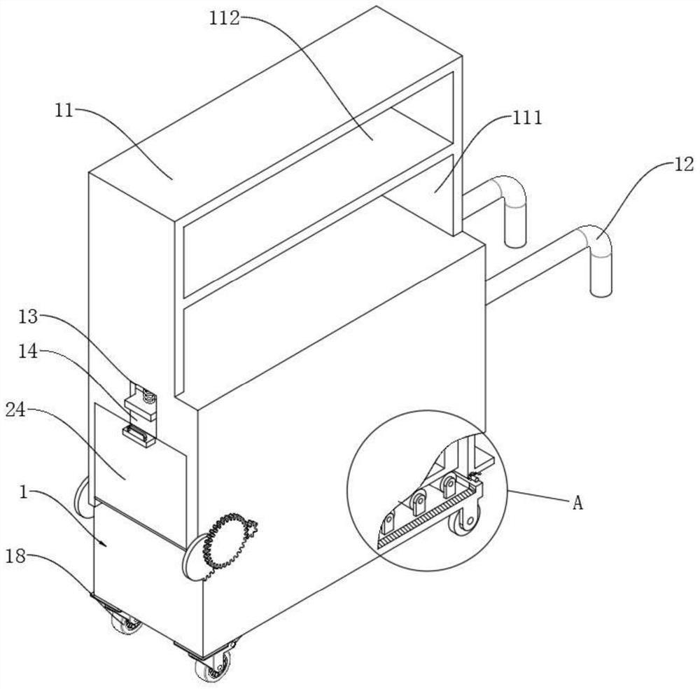 Portable stall cart with storage structure for stall