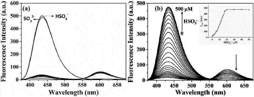 Carbazole-based two-photon fluorescent probe as well as preparation method and application thereof