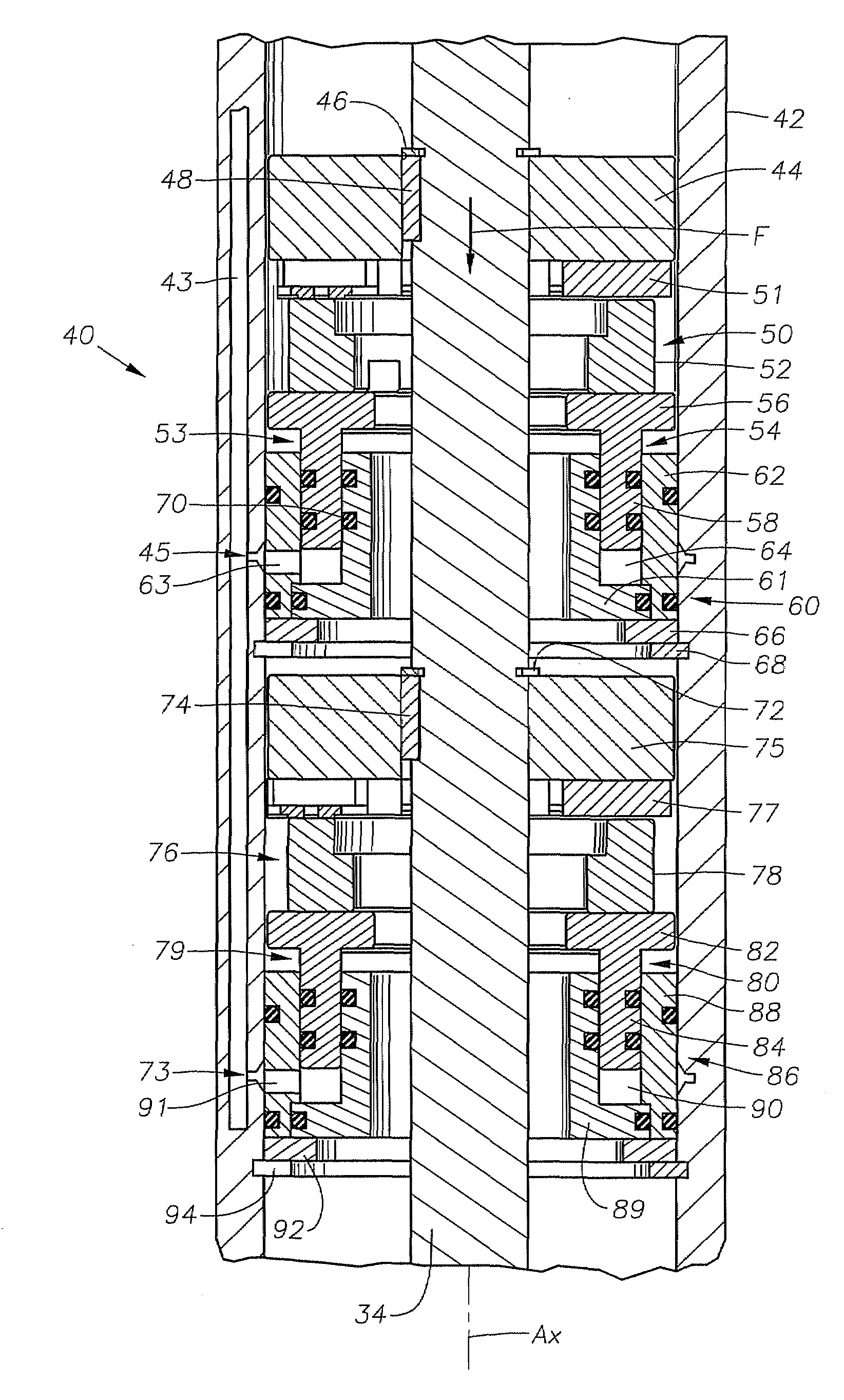 Electrical Submersible Pump With Equally Loaded Thrust Bearings