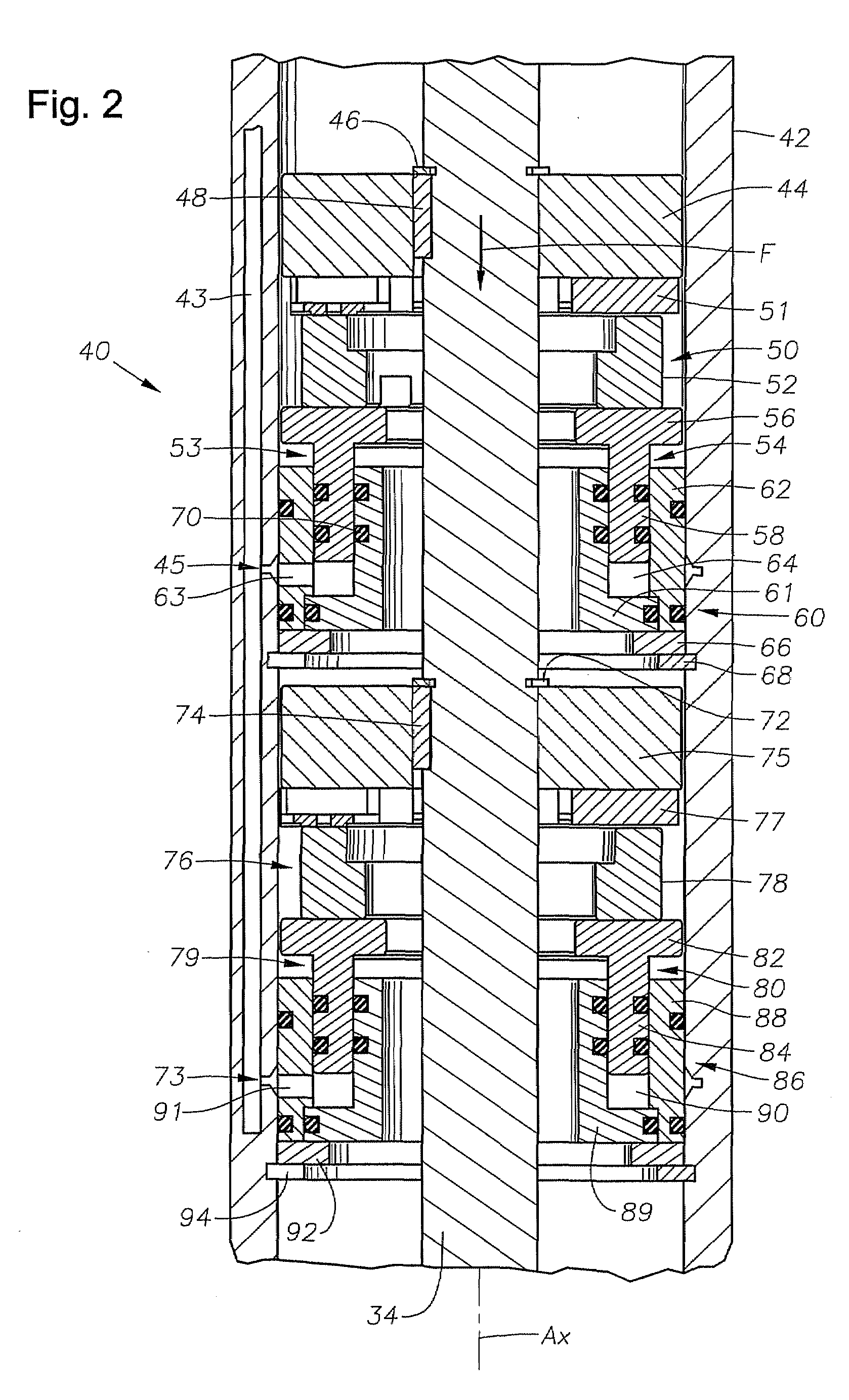 Electrical Submersible Pump With Equally Loaded Thrust Bearings