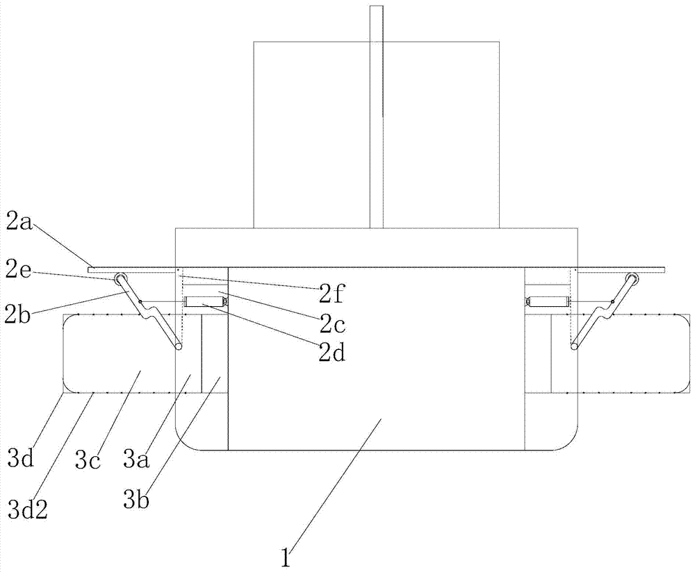 Ship with adjustable ship squat and adjustable ship width