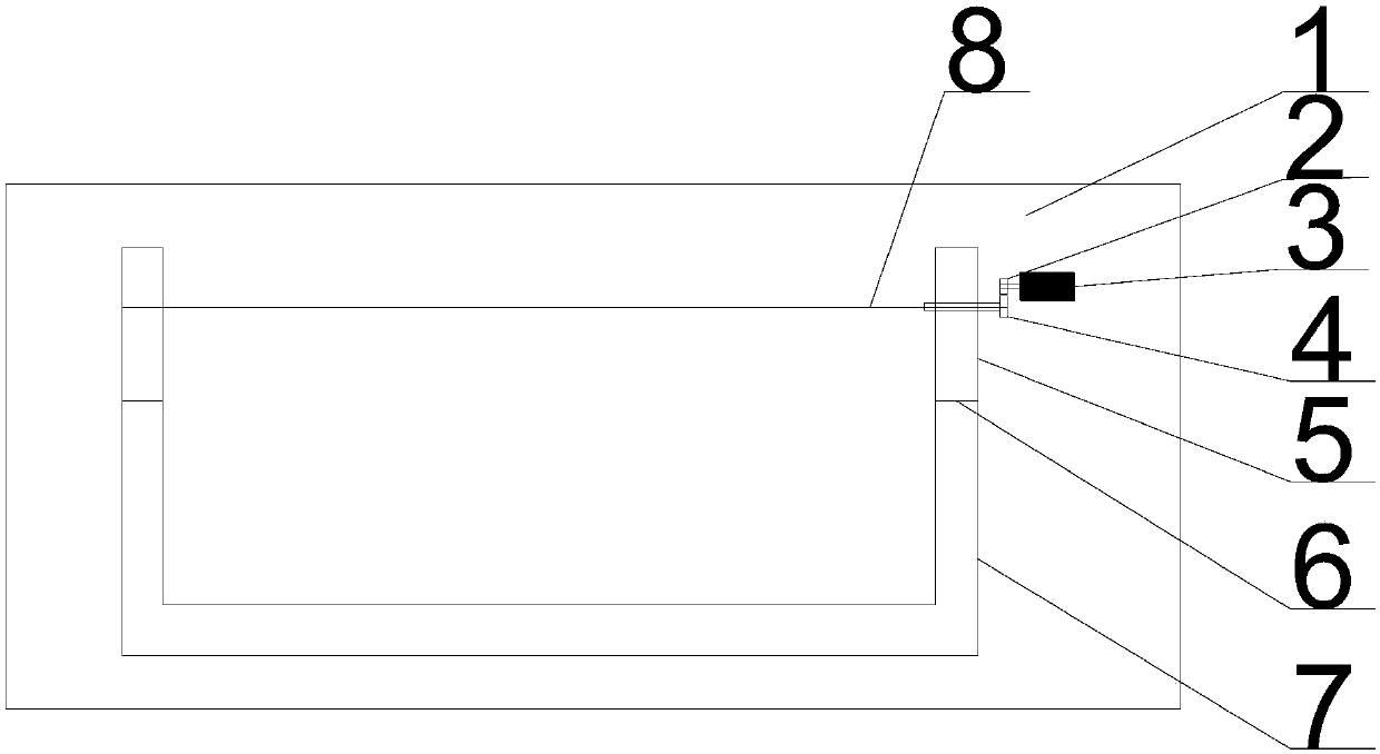 Electric oven with hidden door body and control method of electric oven