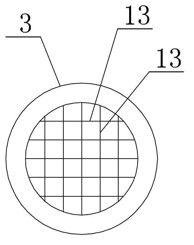 Flow-equalizing self-stabilization air quantity measuring device