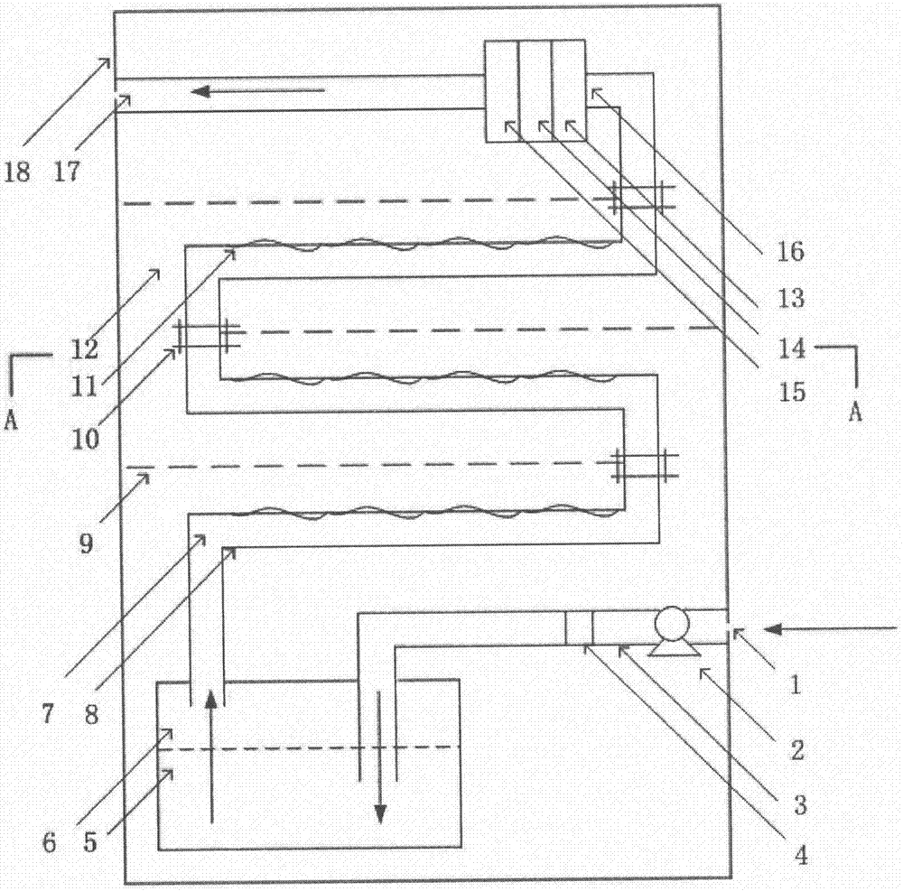 Thermophoresis air filtering device