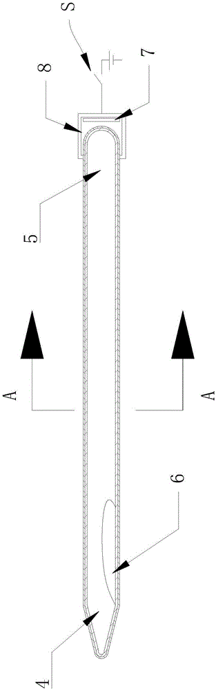 Electric charge power heat pipe