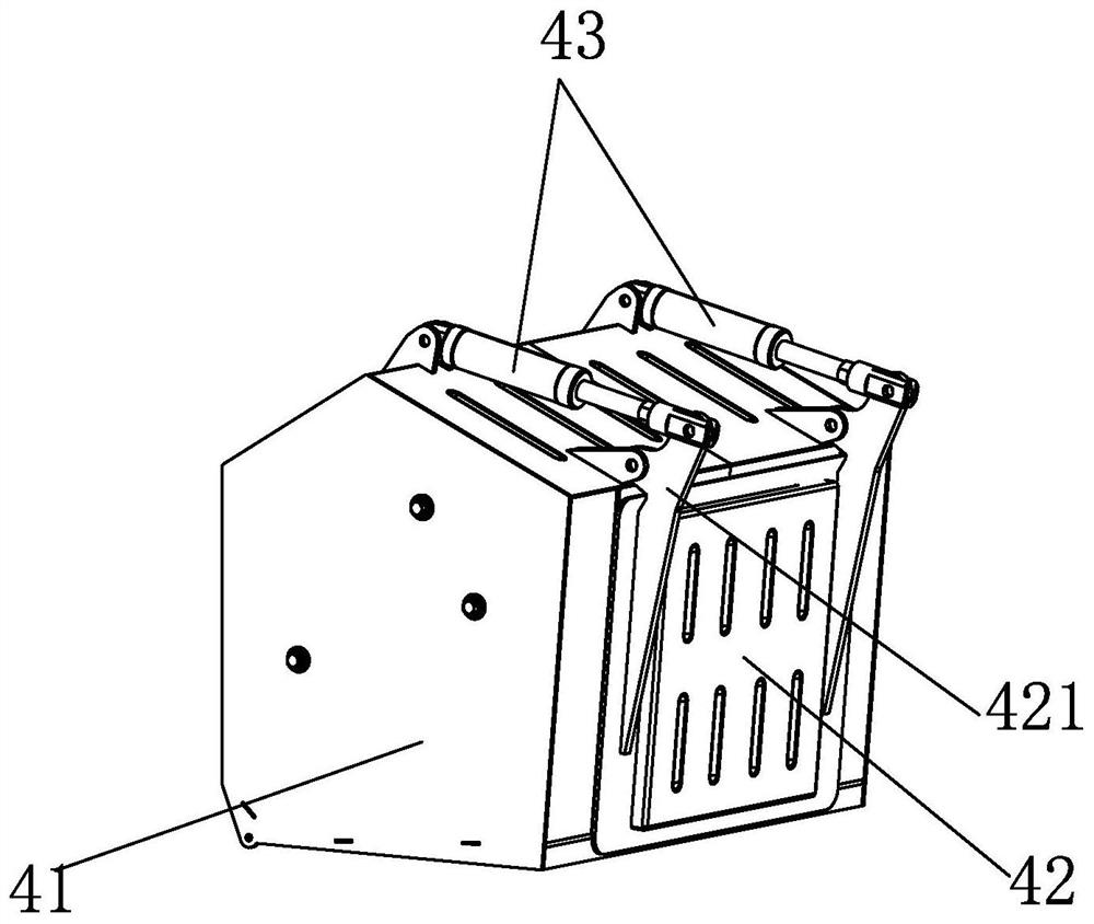 Garbage Transfer Structure for Sweeper