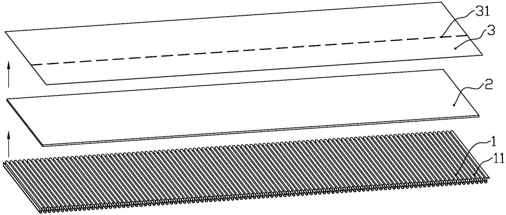 Composite flexible flashing band and preparation method thereof