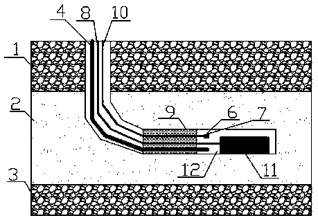 An in-situ heating method for thermal mining of coalbed methane