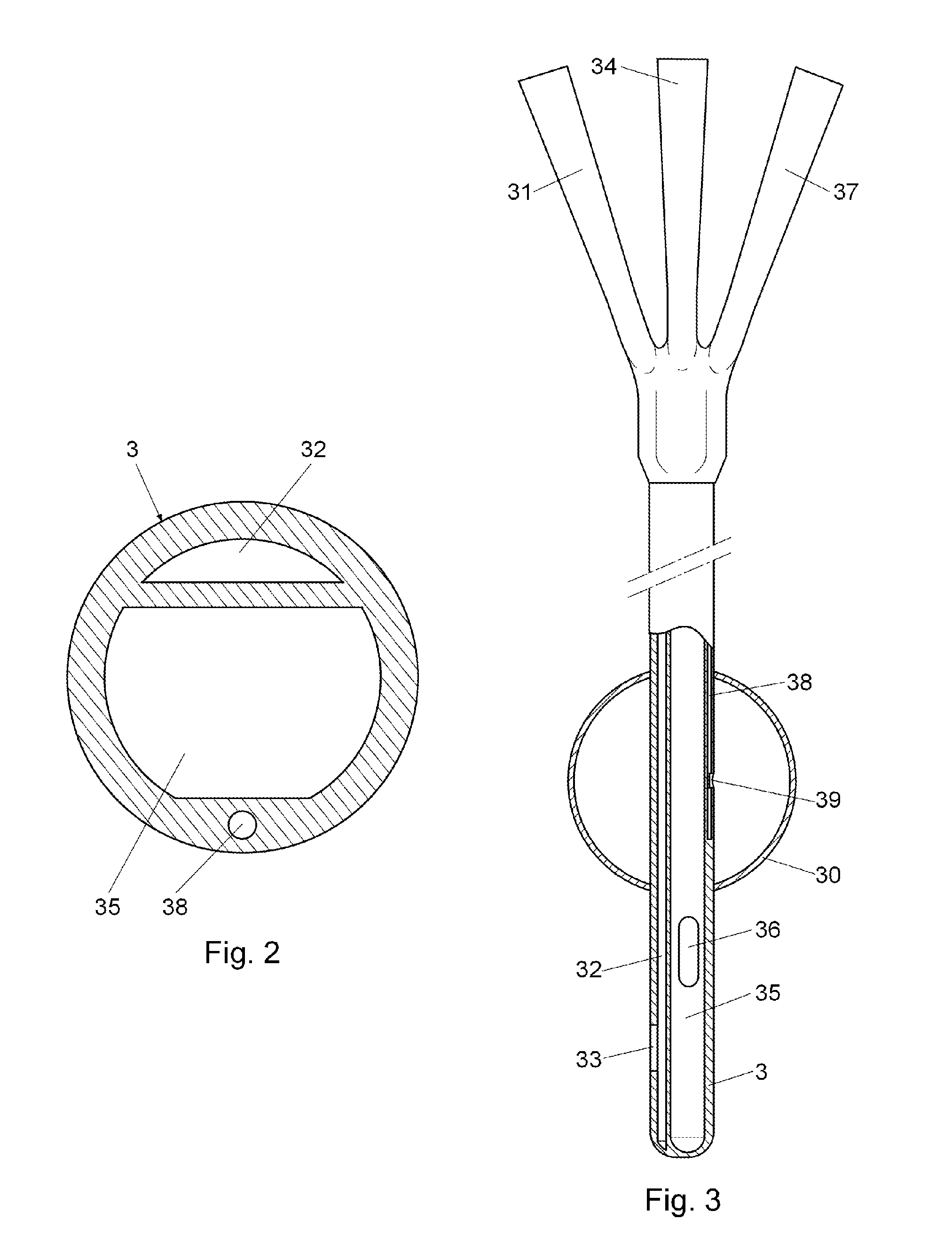 Insufflation device with second bypass for additional body cavity