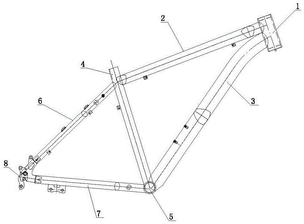 Method for grinding vehicle frame by means of grit blasting