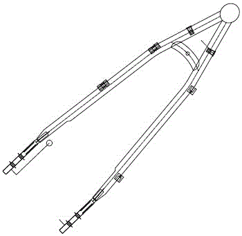 Method for grinding vehicle frame by means of grit blasting