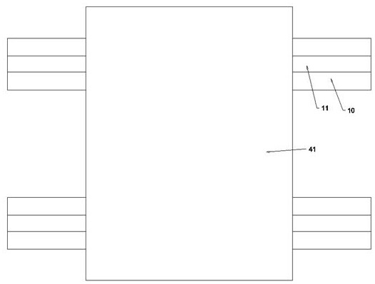 Groove type tramcar track cleaning and maintaining device