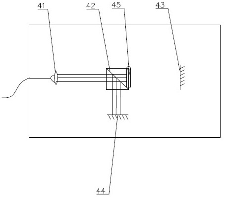 Imaging device for realizing anterior segment OCT integrated biological measuring instrument function based on beam splitter prism