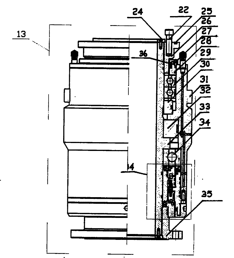 Under balance drilling revolution control device