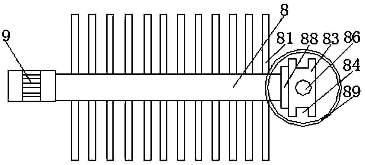 Tea enzyme deactivation device with high treatment capacity