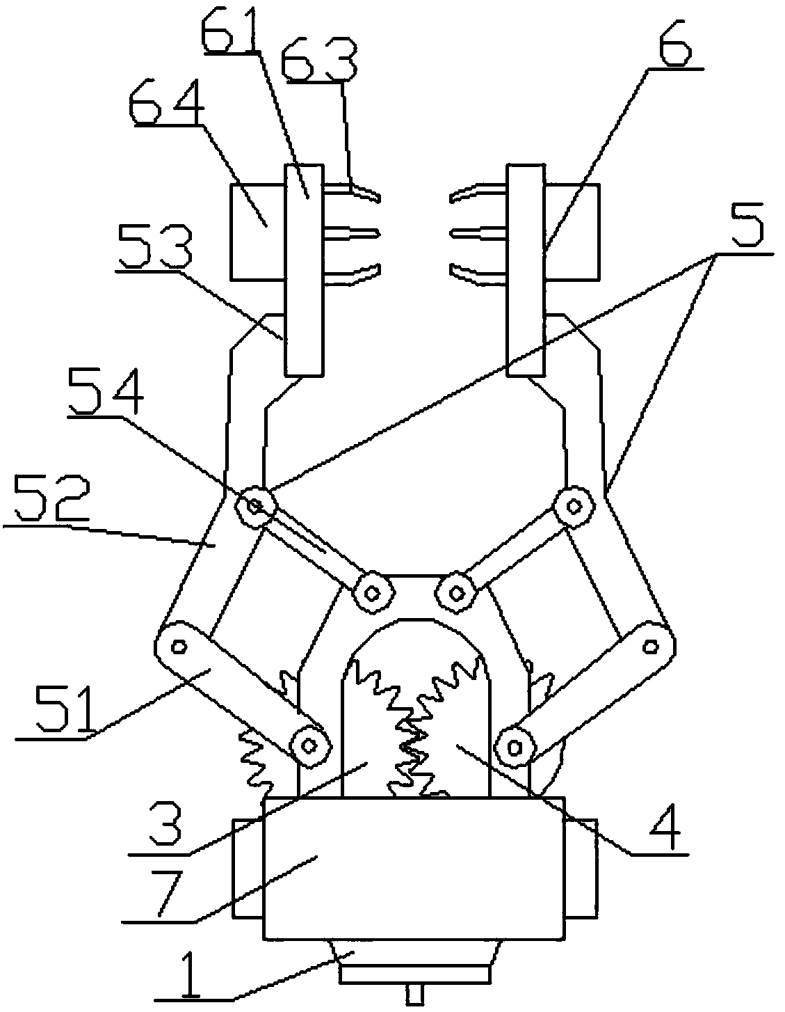 Clamping device having overturning function