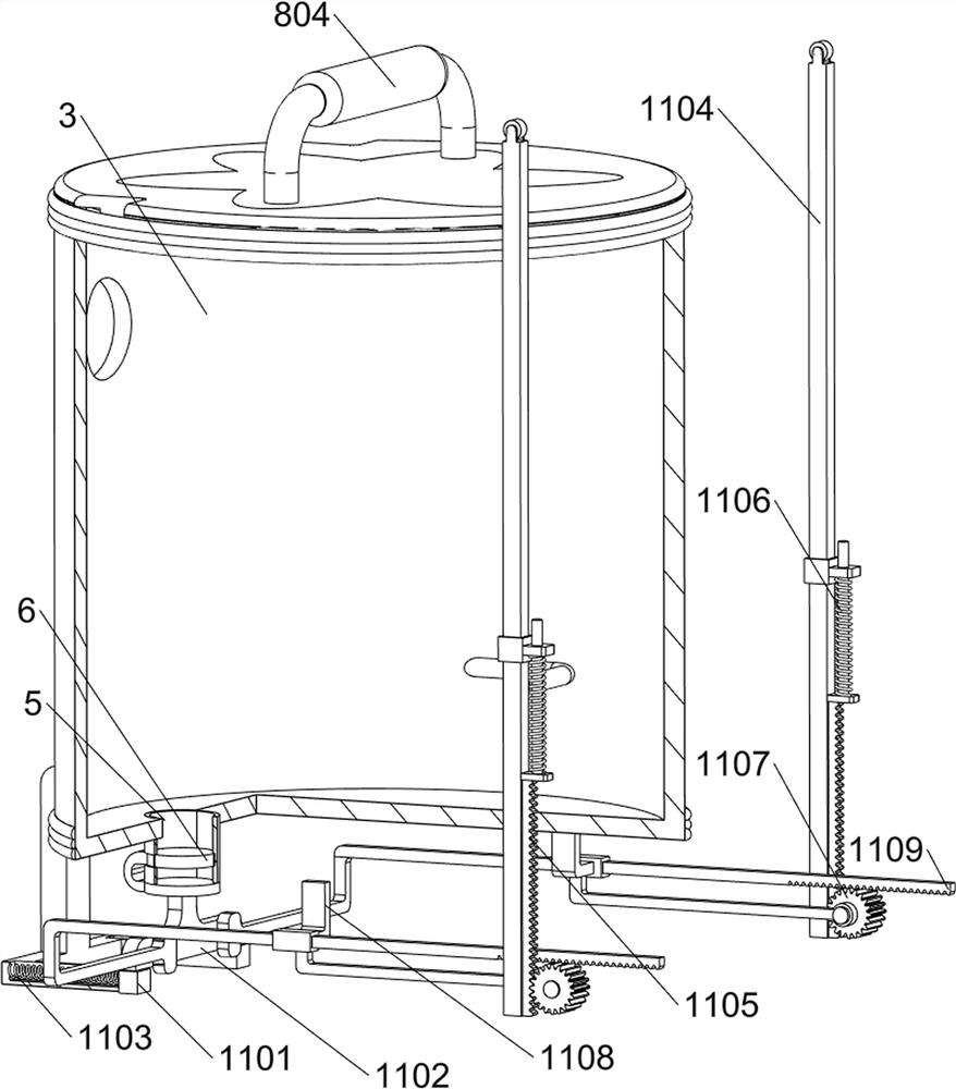 Sewage filtering equipment for efficiently treating residues in industrial sewage