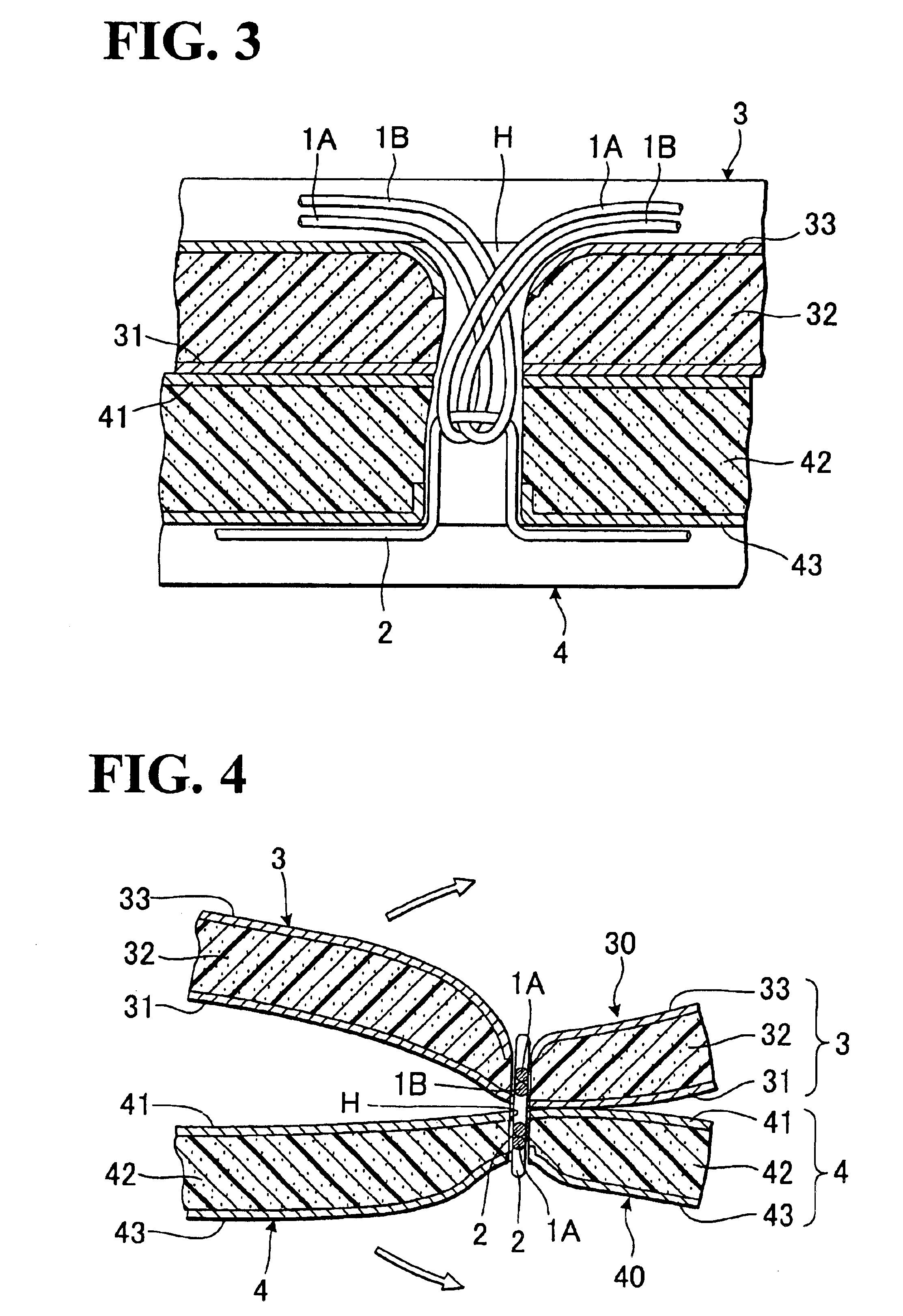 Method for sewing together covering elements adapted to undergo foaming process