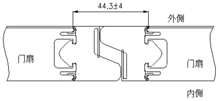 Method for predicting residual life of finger protection rubber strip of urban rail door system