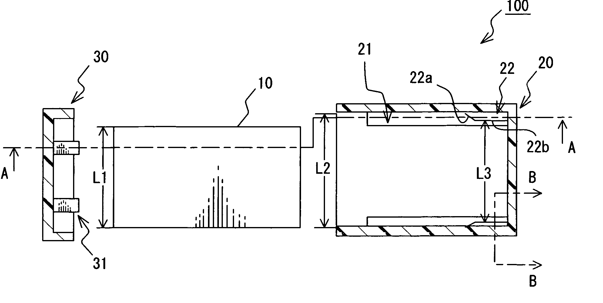 Casing unit for electronic device