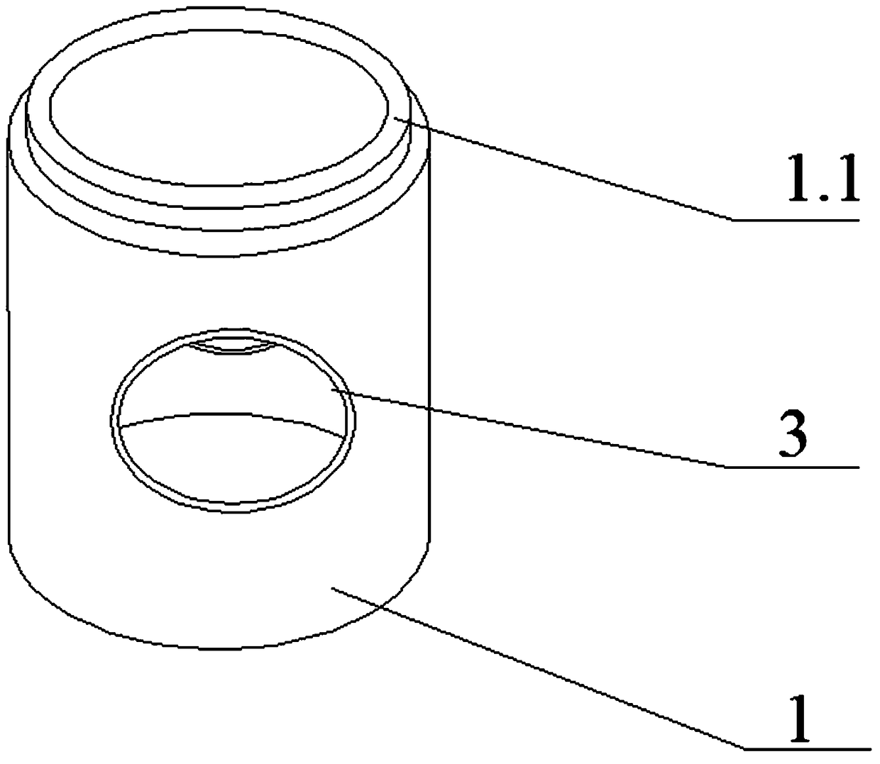 Well cellar for sewage discharge pipelines