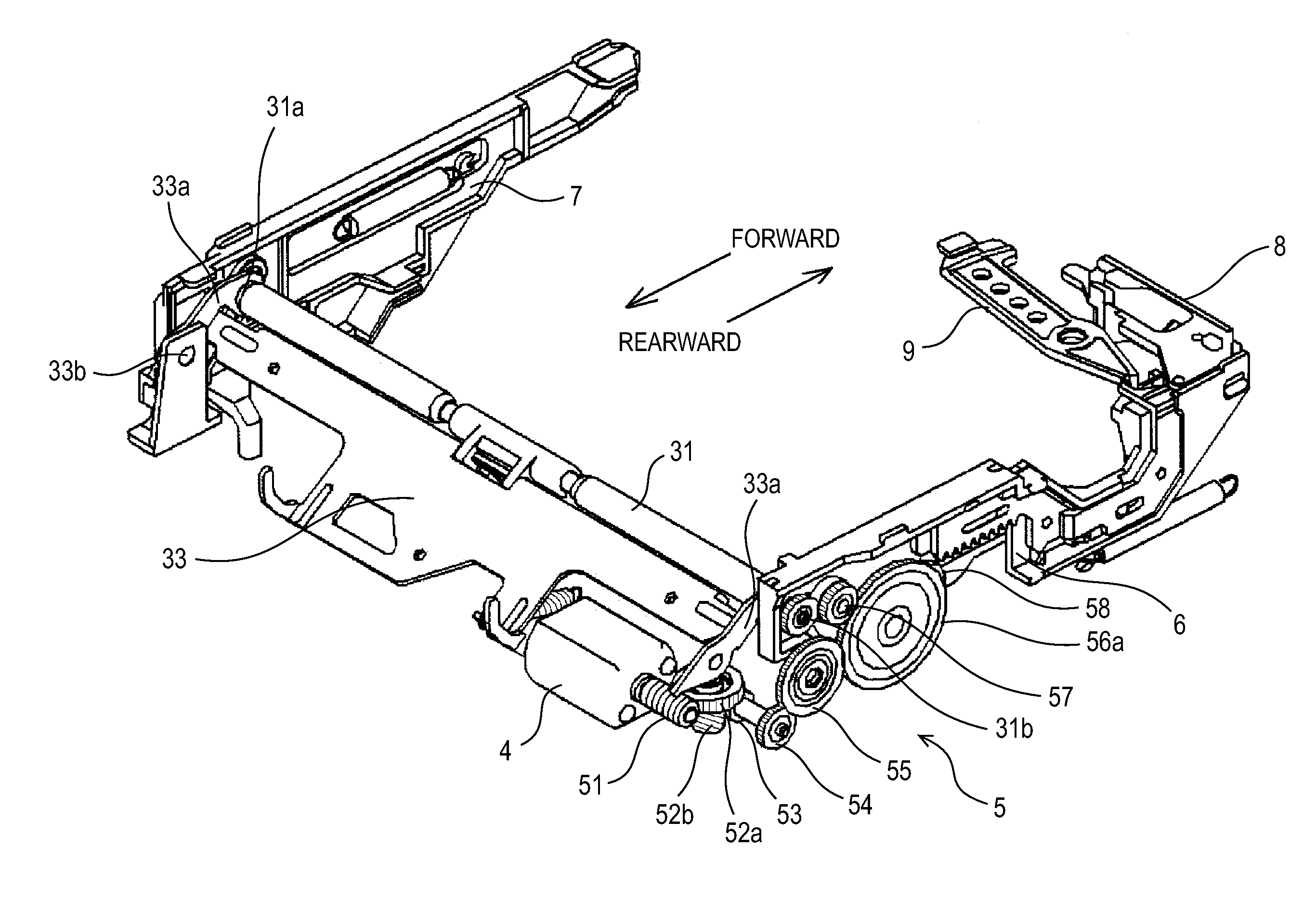 Disc transfer mechanism and disc drive apparatus