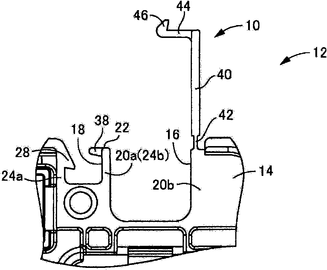 Electronic device with a hinge type closing structure