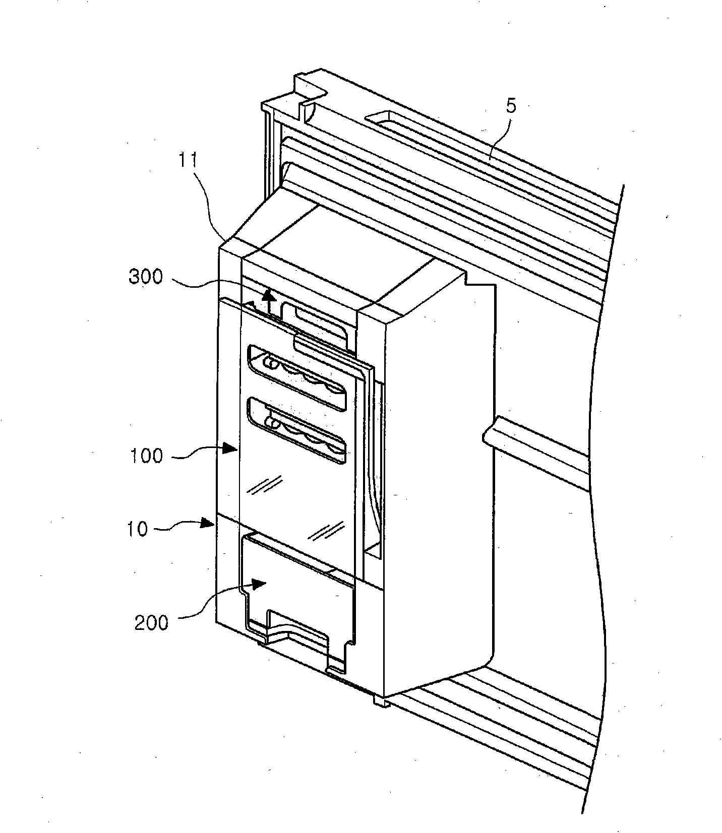 Ice-making assembly of refrigerator