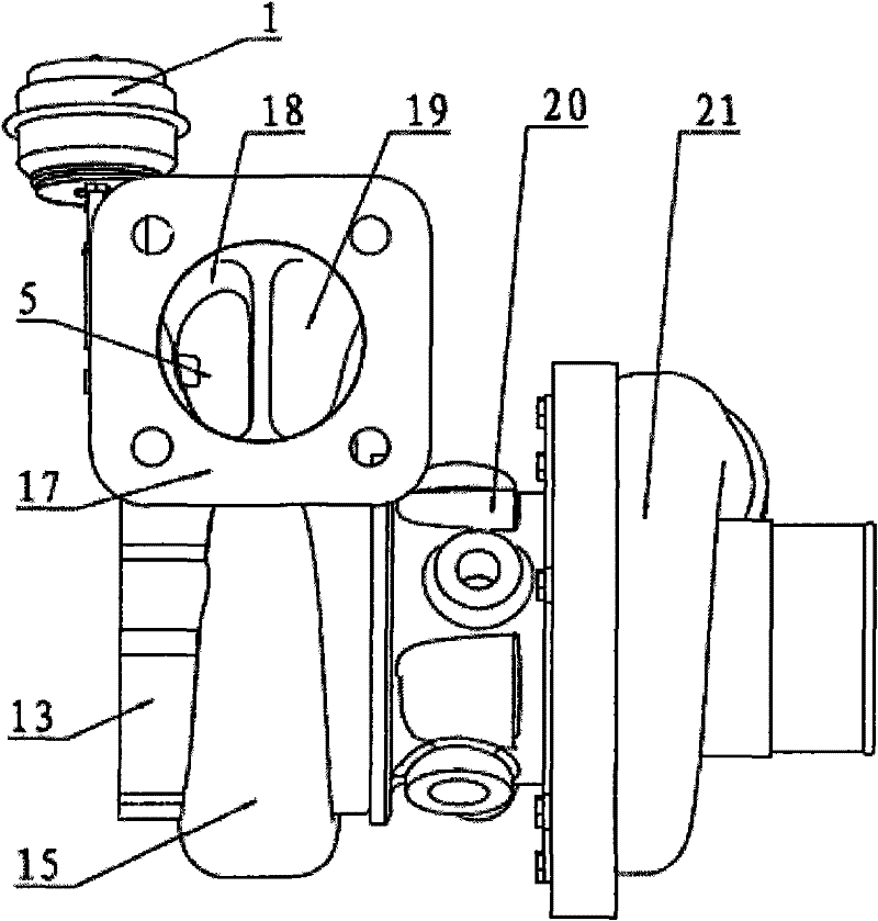 Variable flow turbine pressurizer