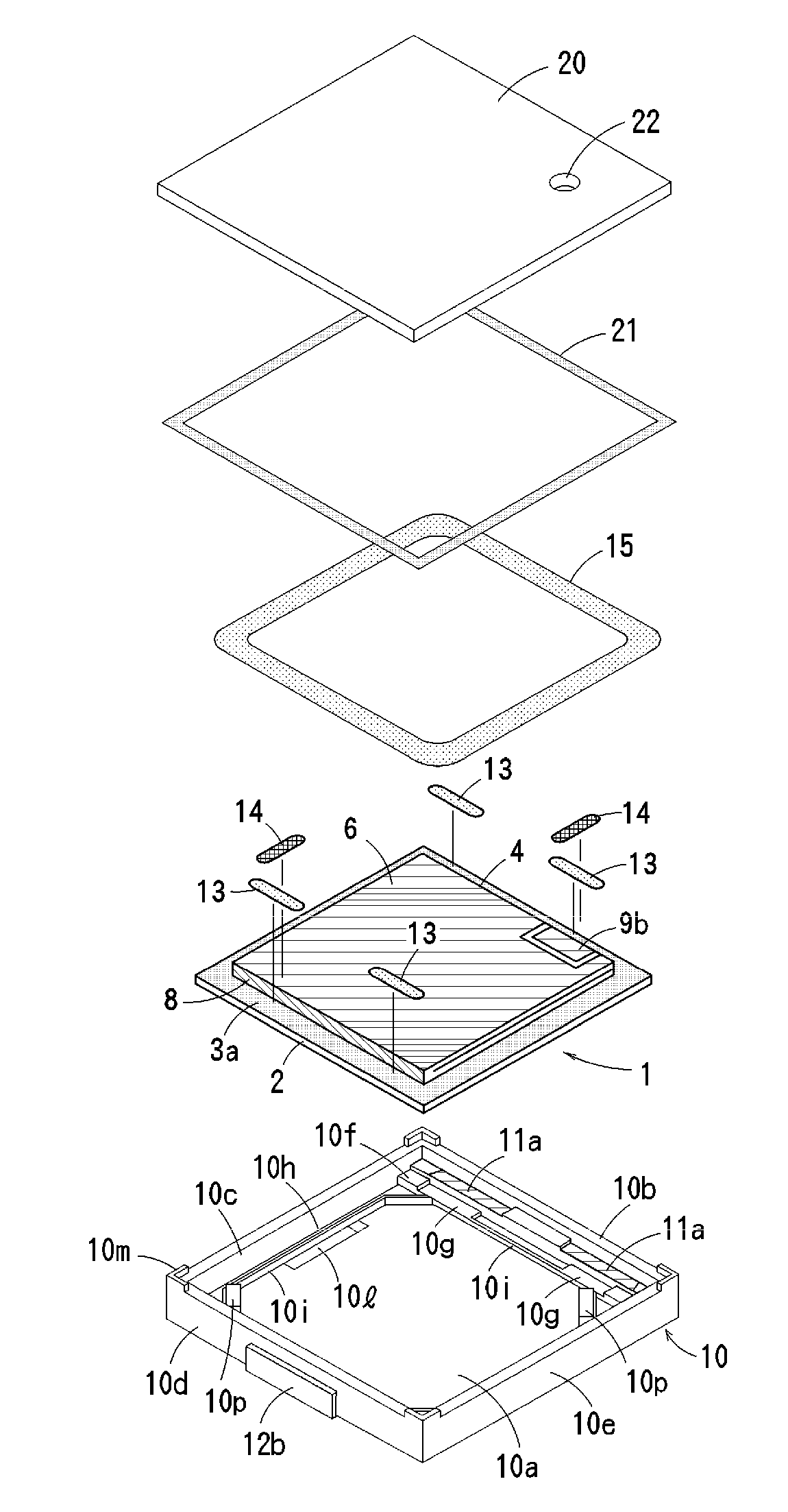Piezoelectric electroacoustic transducer