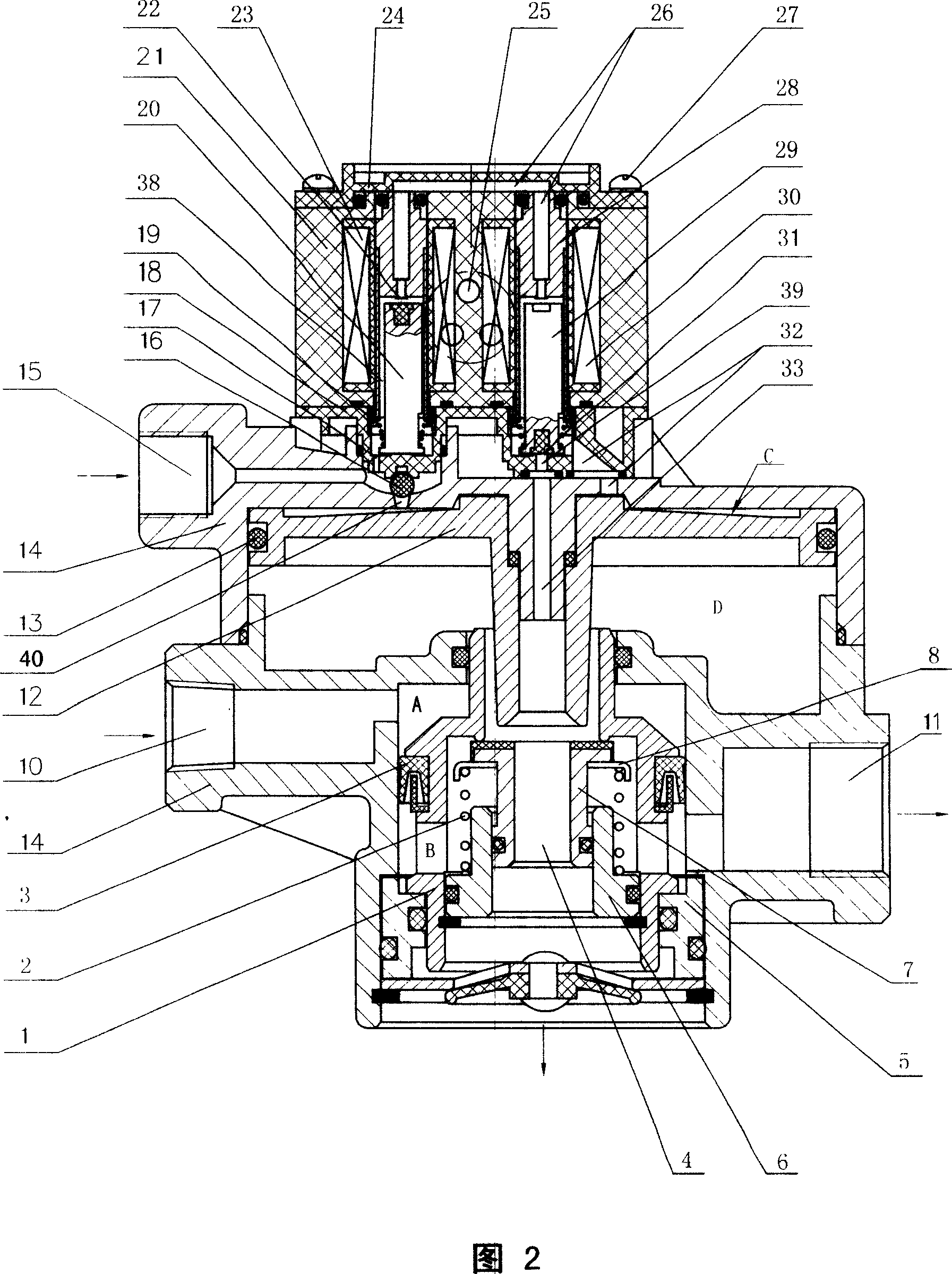 ABS emergency relay valve
