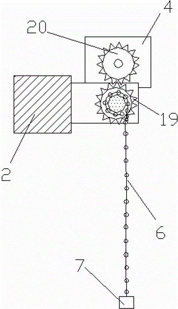Implementation method for LED curtain-type height limitation