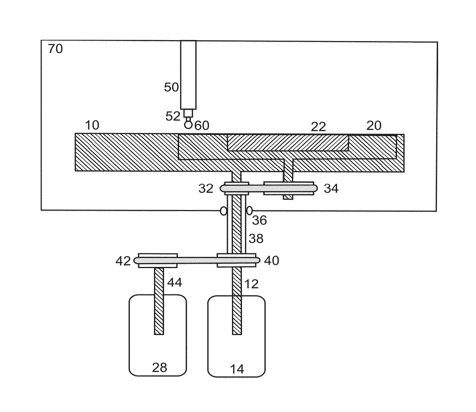 Preparation device for mass-spectrometric samples