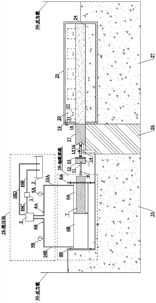 A transient unloading and loosening simulation system for excavation of jointed rock mass under different confining pressures