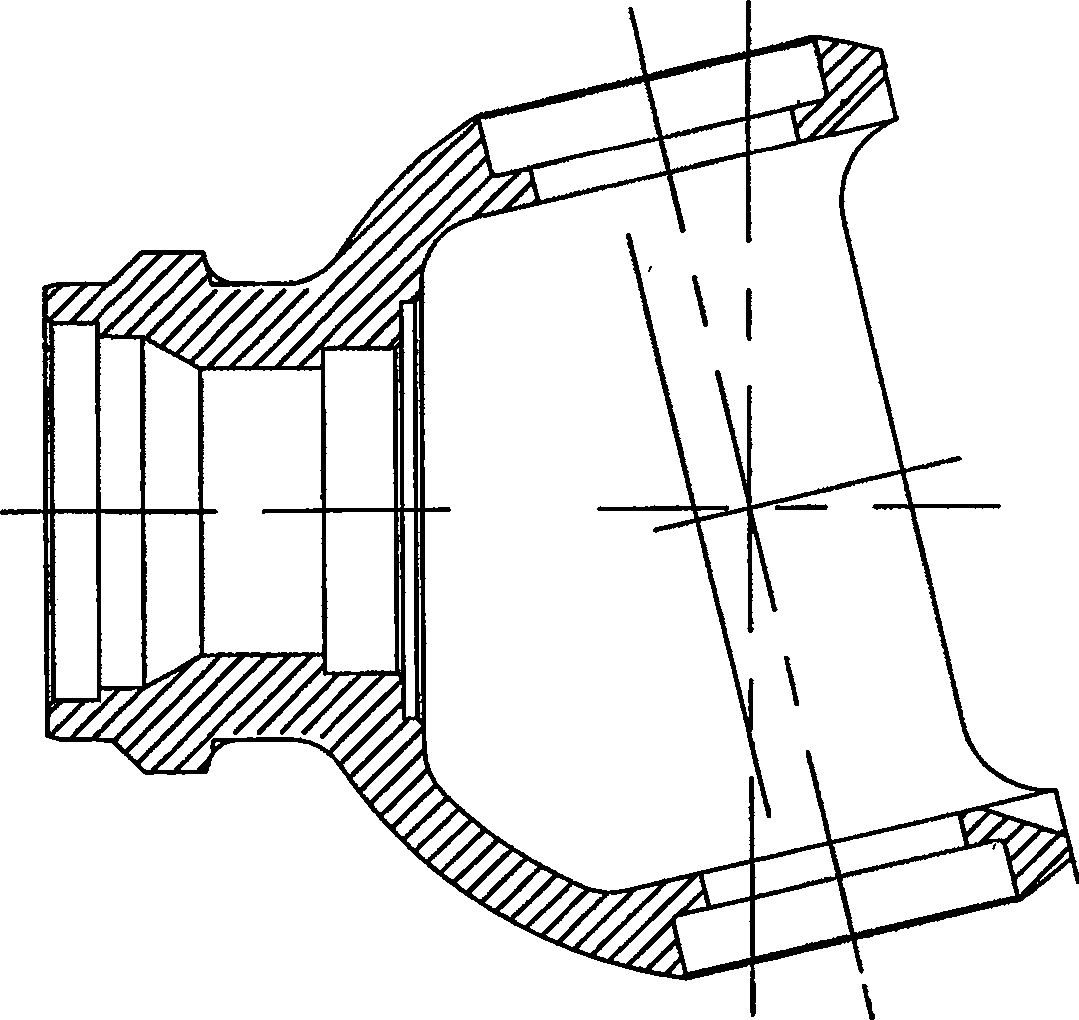 Welding clamp and welding process for axle housing assembly