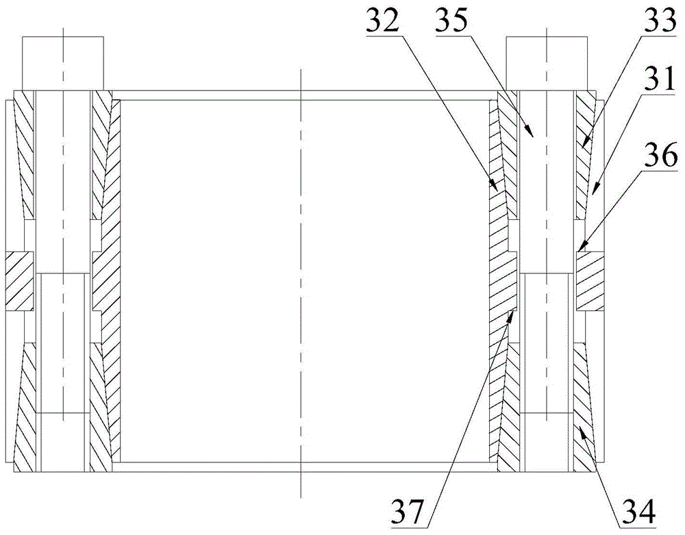 Coal shearer and its cutting section